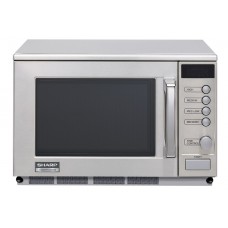 Sharp R23AM: 1900W Commercial Microwave Oven - Heavy Duty 